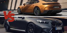 BMW M5 möter Porsche Panamera Turbo S E-Hybrid