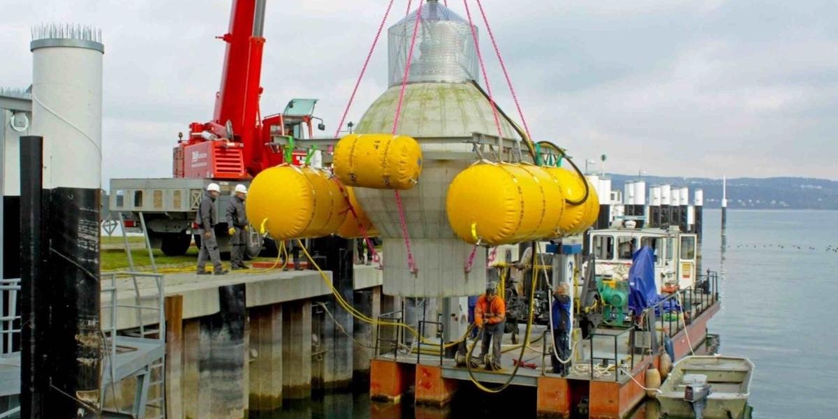 Ett nytt undervattensbatteri ska kunna lagra energi till havs.