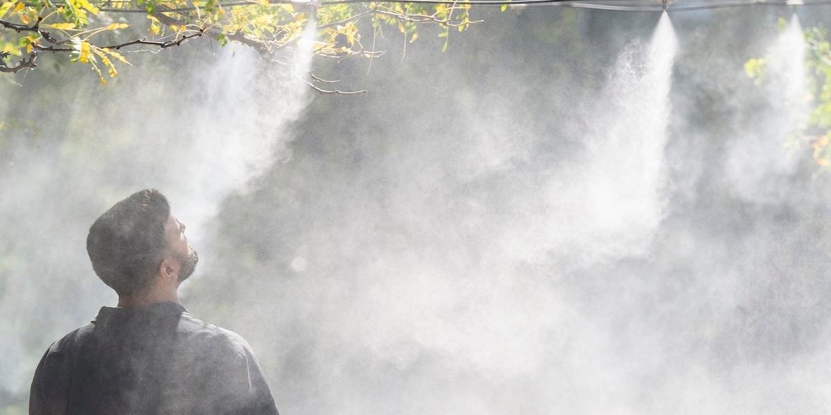 Dags att kyla ner sig. Världen går mot att bli runt 3 grader varmare.