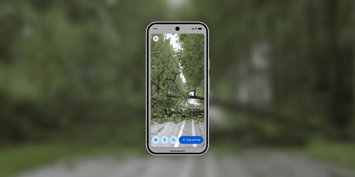 Google lanserar ny funktion för nödsamtal med livestreaming. (Foto: Google)