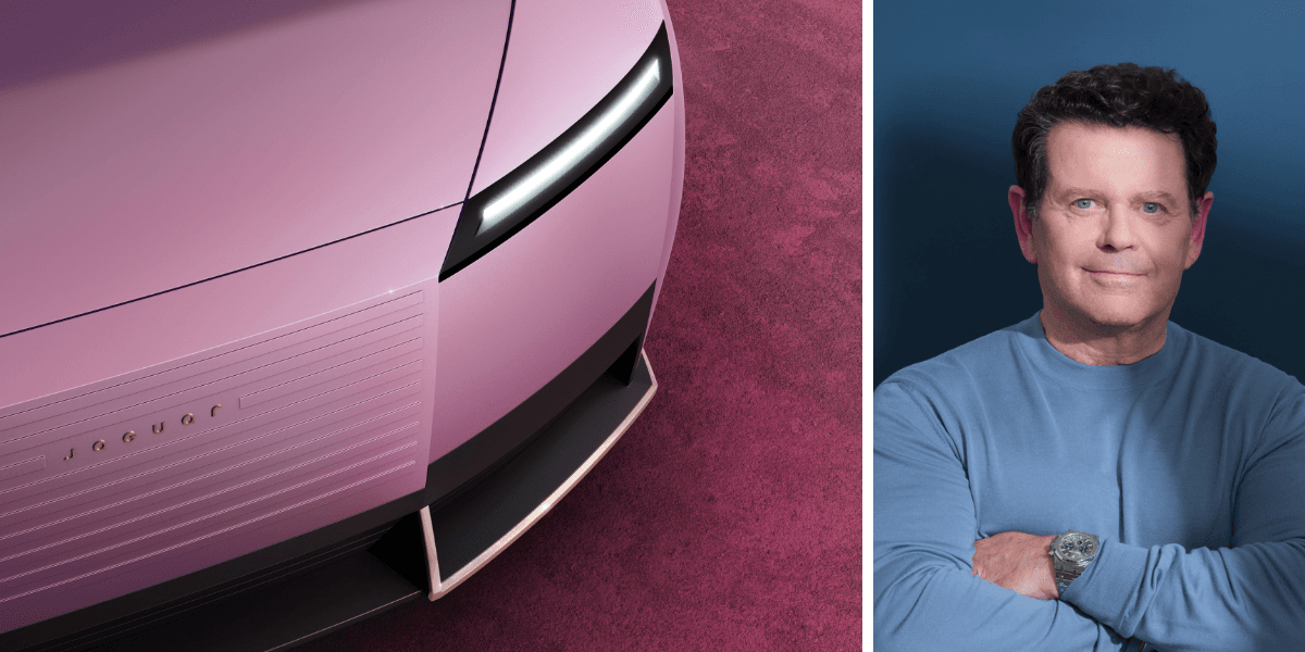 JLR:s designchef, Gerry McGovern, fick sparken på dagen. (Foto: Jaguar)