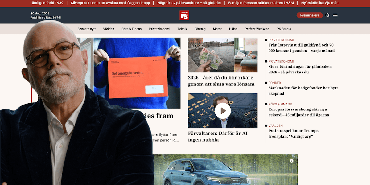 Mikael Gulström reflekterar över året i denna nyårskrönika