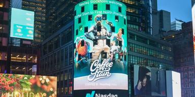 Avknoppningen Coffe Stain noterades på Nasdaq Stockholmsbörs i dag. Men det blev en svag start.