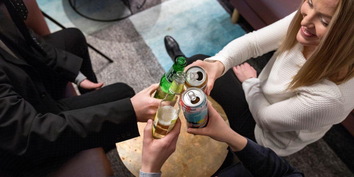 Stressen vanligaste argumentet för att ta ett glas