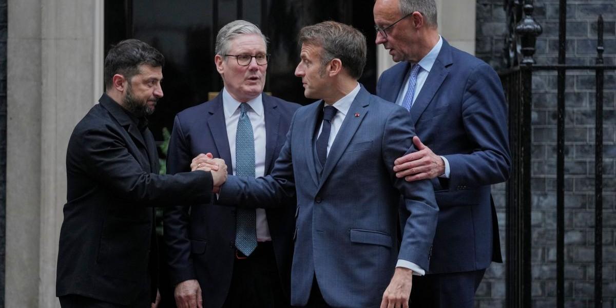 Stöd för Ukraina när Trumps plan kollapsar