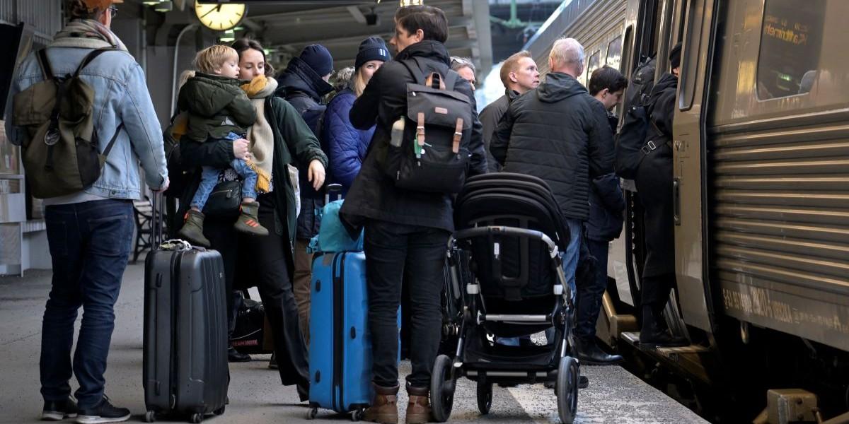 Så försenade är tågen i Sverige