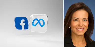 Dina Powell McCormick är ny president och vice styrelseordförande på Meta. (Foto: Dima Solomin on Unsplash och Belfer center)